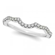 Halo Diamond Engagement & Wedding Rings Bridal Set 14k W. Gold 0.83ct