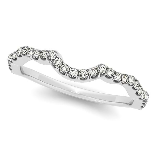 Halo Diamond Engagement & Wedding Rings Bridal Set 14k W. Gold 0.83ct