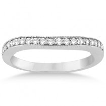 Butterfly Diamond & Amethyst Bridal Set 14k White Gold (0.42ct)