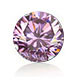 Pink Moissanite